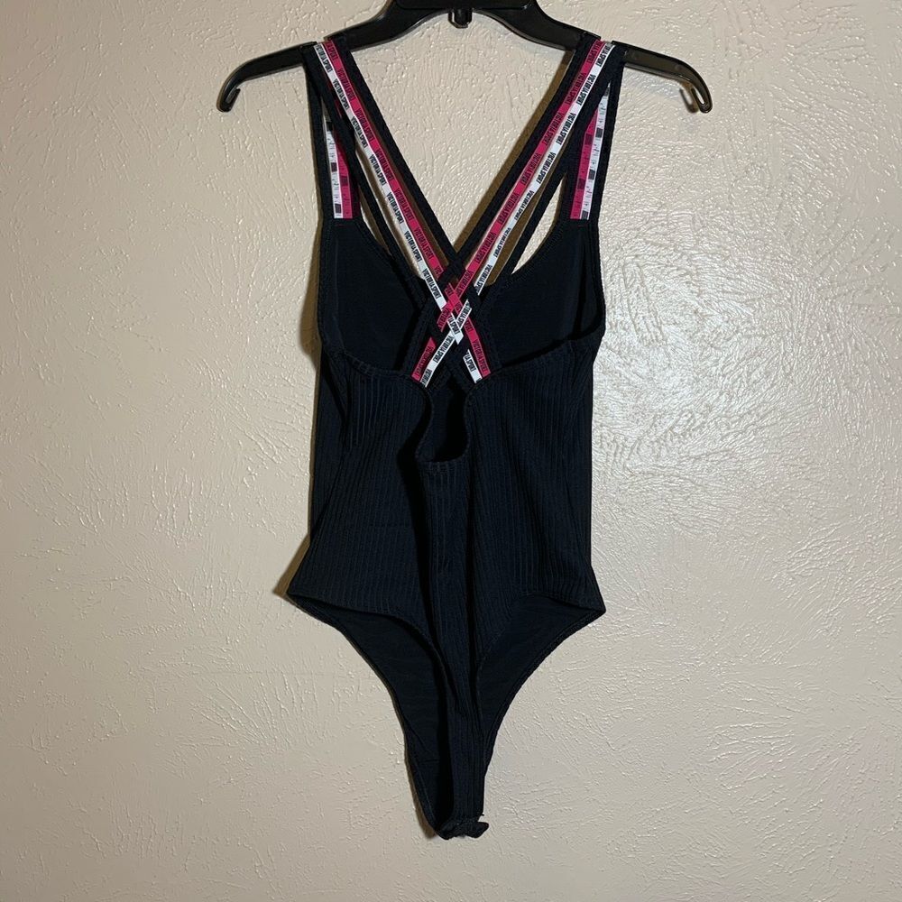 VS Strappy black neon bodysuit - Picture 5 of 7